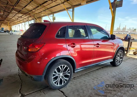 2017 Mitsubishi Outlander Sport Es из США, поврежденный, VIN JA4AP3AU5HZ012925